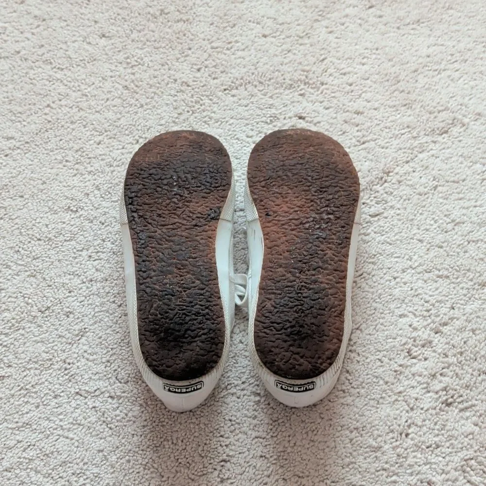 Superga 275 Cotu Classic White Sneaker Size 41.5